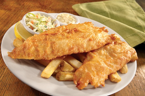 Finn’s Beer-Battered Fish and Chips